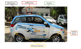 Intelligent Vehicle with Sensors