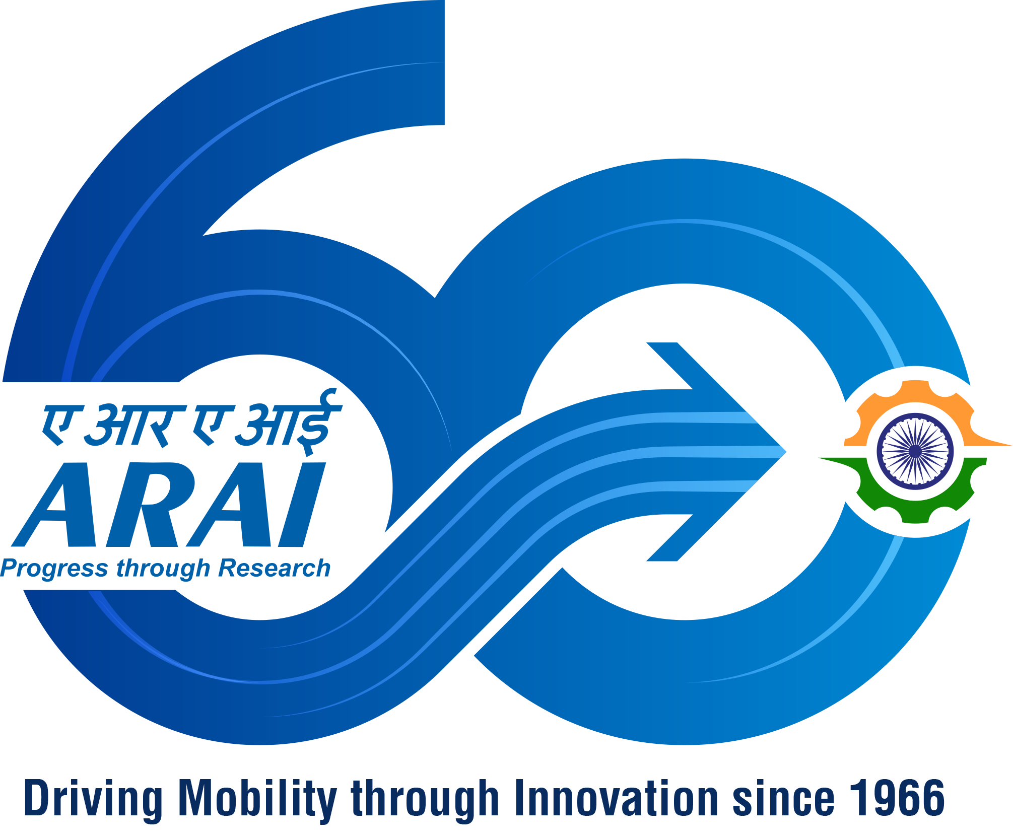 ARAI @60 commemorative logo